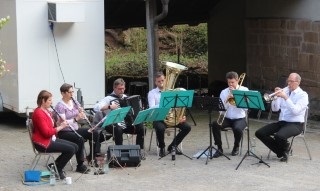 Oberkrainer-Ensemble in der Mäulesmühle